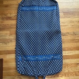 Maggi B Blue Patterned Garment Bag